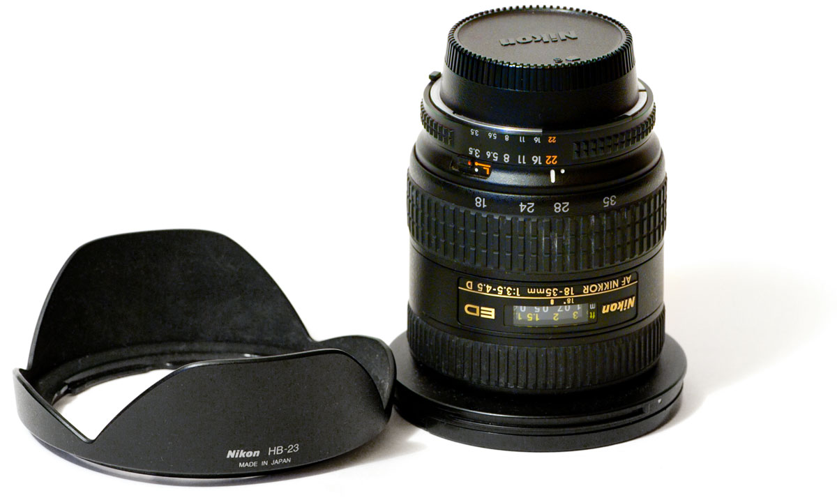   Nikon 18-35mm f/3.5-4.5D ED-IF AF