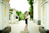 Романтическая фотосессия в Александровском парке Новочеркасска