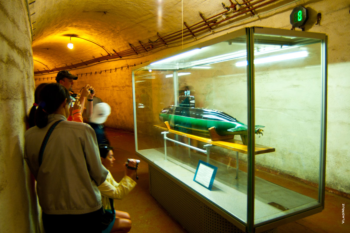 Макет подводной лодки проекта 877 «Варшавянка»