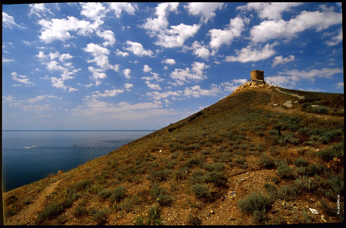 Крым, Балаклава, башня крепости Чембало