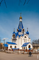 HD-фото Богородицерождественского храма в Костино (г. Королёв) в HD качестве 2420 на 3640 пикселей