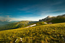 Фотографии горных пейзажей Лаго-Наки (Западный Кавказ, Оштен)