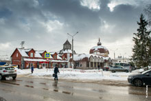 Фото окрестностей автовокзала в Сергиевом Посаде