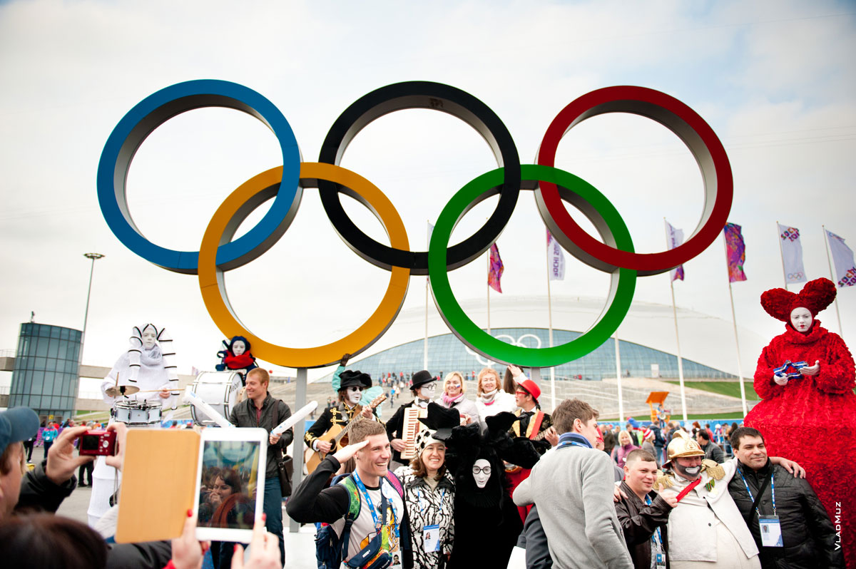 Олимпийские игры 5 колец